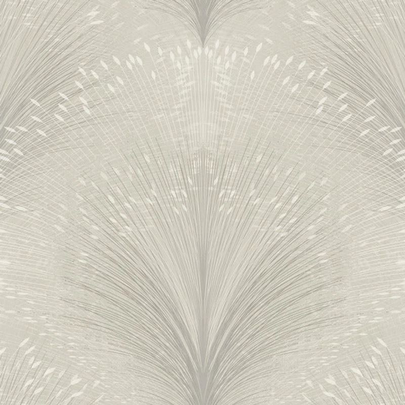 York Metál fényes modern szürke vlies tapéta Papyrus Plume Gray 68,58 cm X 8,22 m