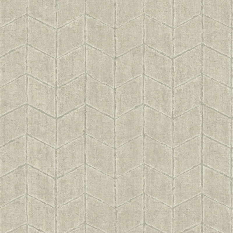York Chevron mintás barna vlies tapéta Flatiron Geometric Taupe 52 cm X 10 m