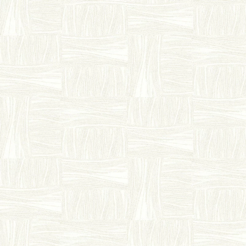 York Fényes pöttyös modern törtfehér vlies tapéta Wicker Dot Ivory 68,58 cm X 8,23 m