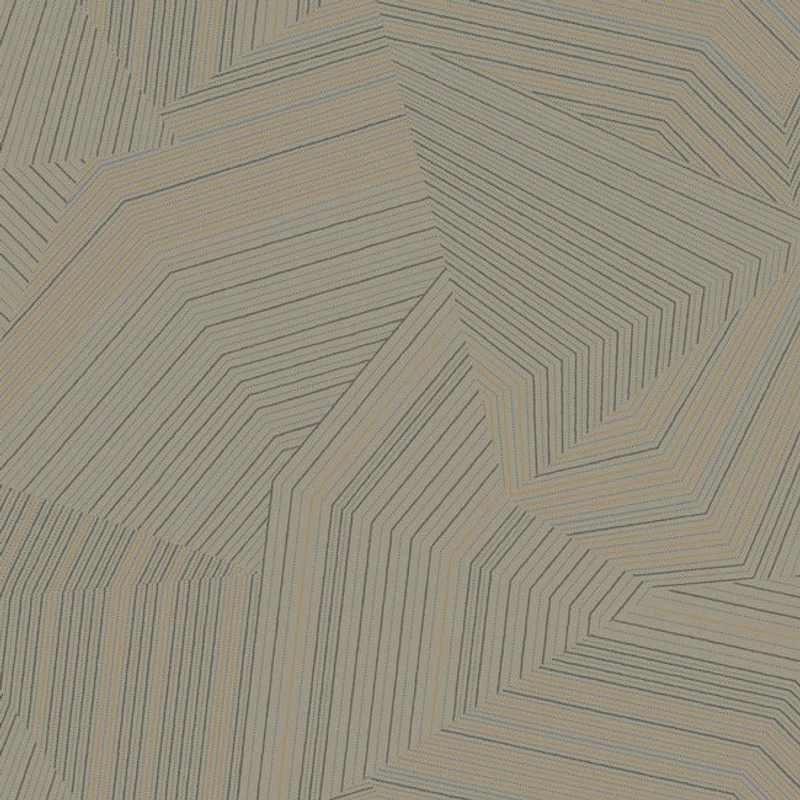 York Modern absztrakt barna vlies tapéta Dotted Maze Glint 68,58 cm X 8,22 m
