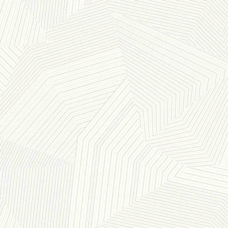 York Modern absztrakt fehér vlies tapéta Dotted Maze White 68,58 cm X 8,22 m