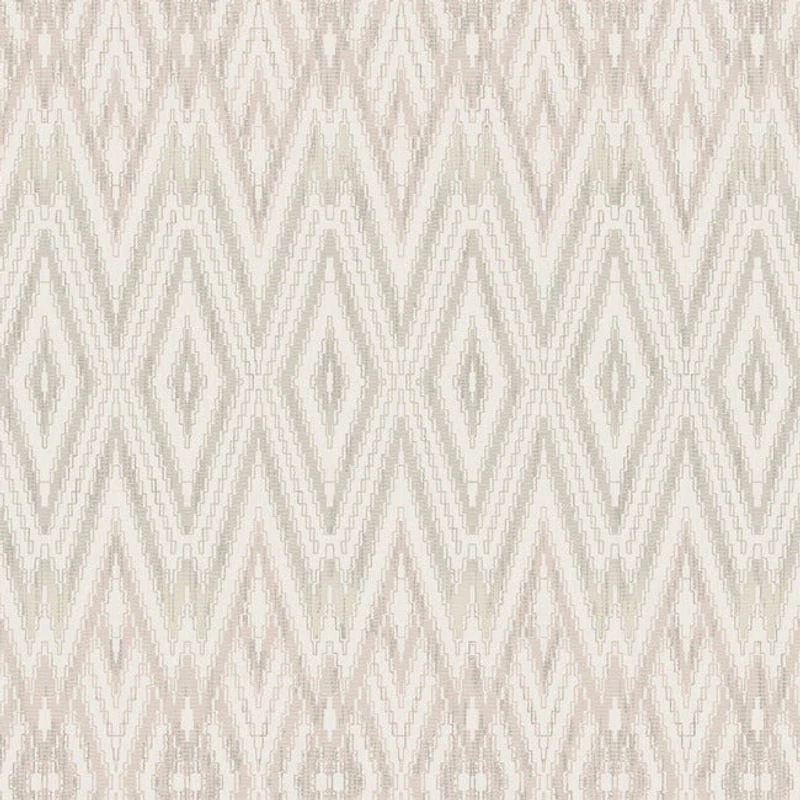 York Ikat mintás bézs-lila vlies tapéta Diamond Marquise Lavender 68,58 cm X 8,22 m