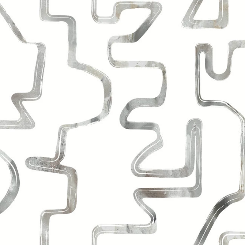 York Absztrakt mintás modern fekete vlies tapéta Abstract Aura Black 68,58 cm X 8,22 m