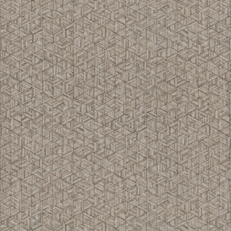 York Fényes geometriai mintás mdoern bronz-barna vinyl tapéta Rune High Performance Vinyl Tortoiseshell 68,58 cm X 8,22 m