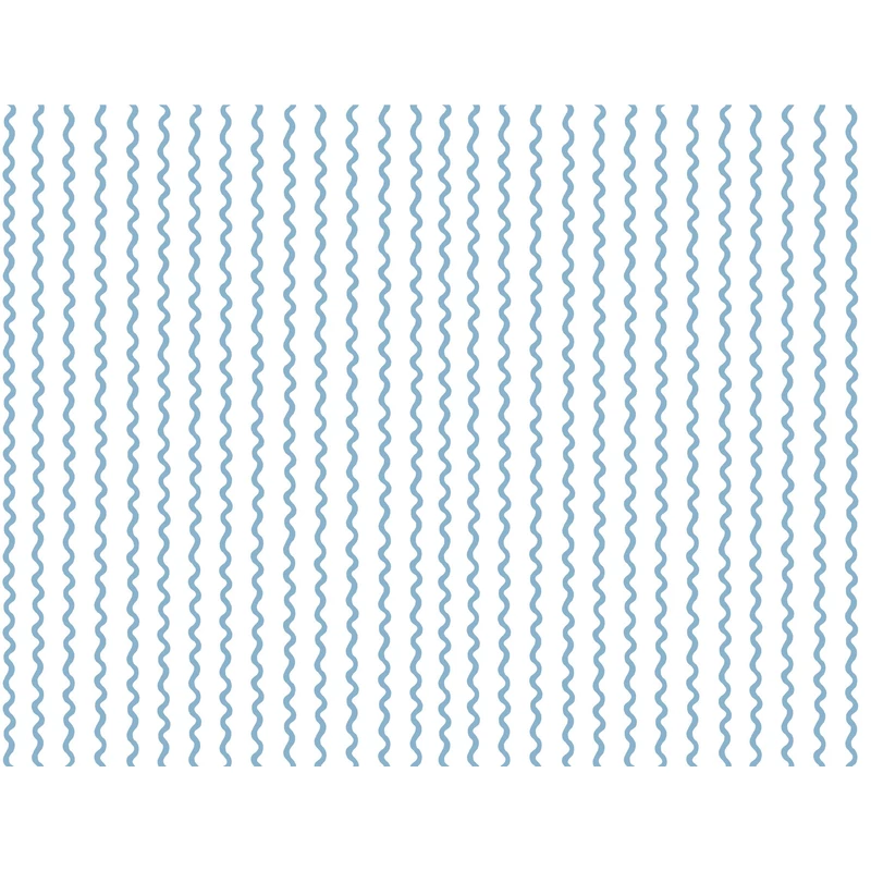 York Hullámos kék vlies tapéta Rickrack Blue 68,58 cm X 8,22 m