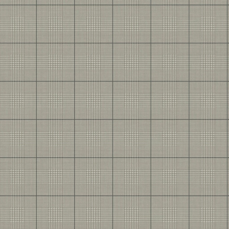 York Kockás szürke vlies tapéta Windsor Gray 52 cm X 10 m