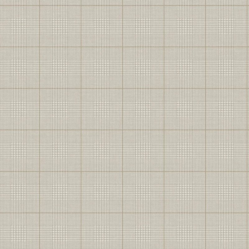 York Kockás bézs vlies tapéta Windsor Ivory 52 cm X 10 m