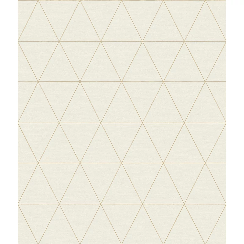 York Geometrikus modern bézs vlies tapéta Ridge Whitewash 52 cm X 10 m