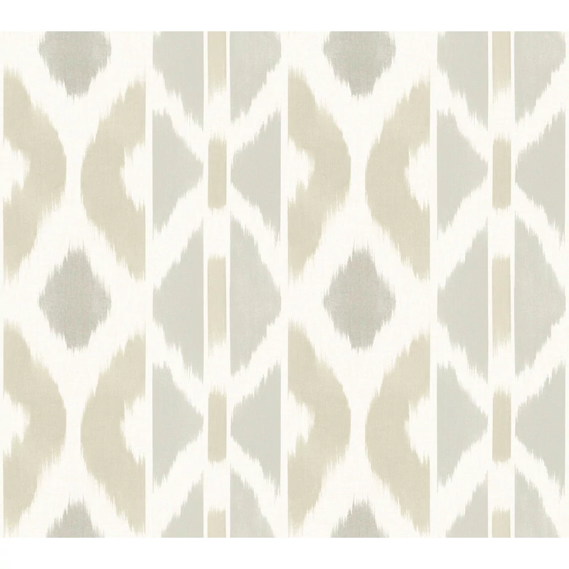 York Ikat mintás bézs vlies tapéta Patan Beige 68,58 cm X 8,22 m