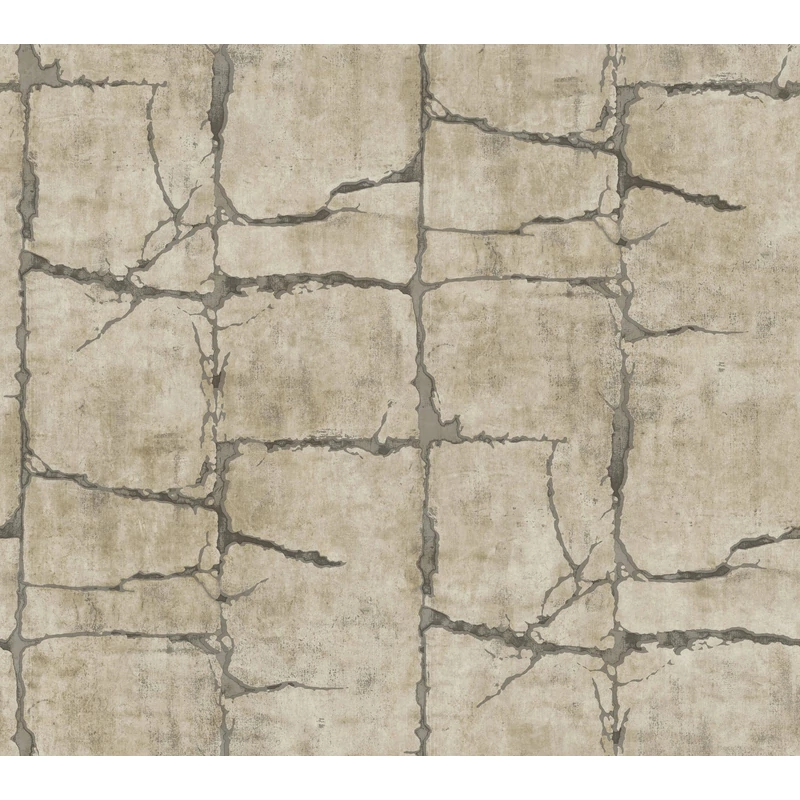 York Kőhatású barna vlies tapéta Mojave Taupe 68,58 cm X 8,22 m