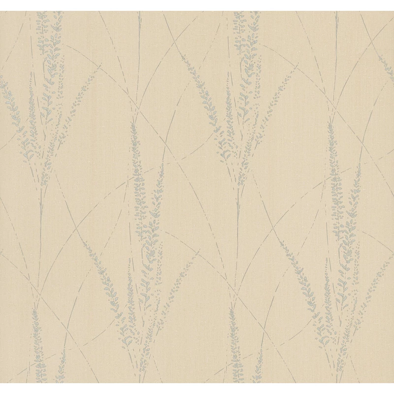 York Kalász mintás bézs vlies tapéta arany részletekkel Graceful Willow Putty 68,58 cm X 8,22 m