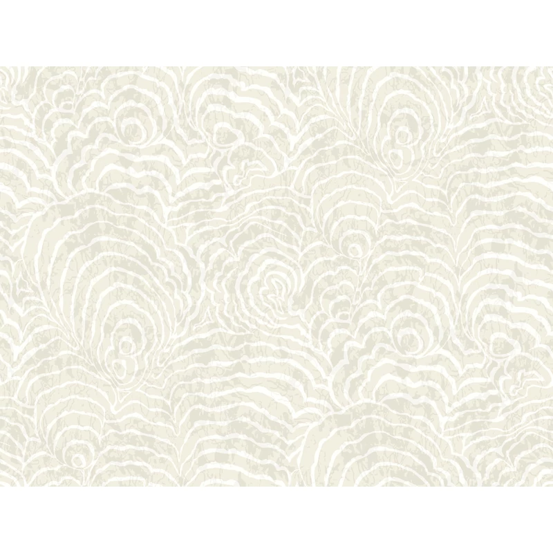 York Hullám mintás fehér-bézs vlies tapéta Ocean Jasper White 68,58 cm X 8,22 m