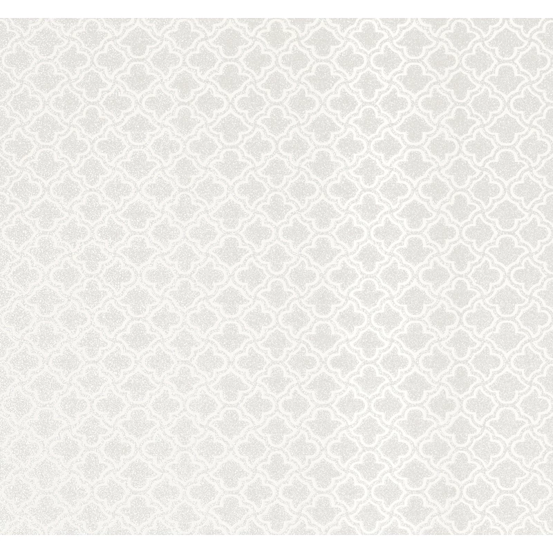 York Elegáns üveggyöngyös csillámló fehér vlies tapéta Uptown Glam White 68,58 cm X 8,22 m